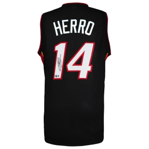 Tyler Herro Signed Black Custom Basketball Jersey - (Beckett)