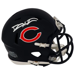 Devin Hester Signed Chicago Bears Riddell Speed Mini Helmet - (JSA)