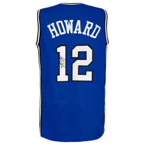 Dwight Howard Signed Blue Custom Basketball Jersey