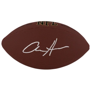 Aidan Hutchinson Signed Wilson Super Grip Full Size NFL Football