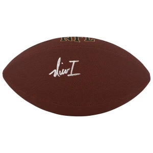 Nico Iamaleava Signed Wilson Super Grip Full Size NFL Football