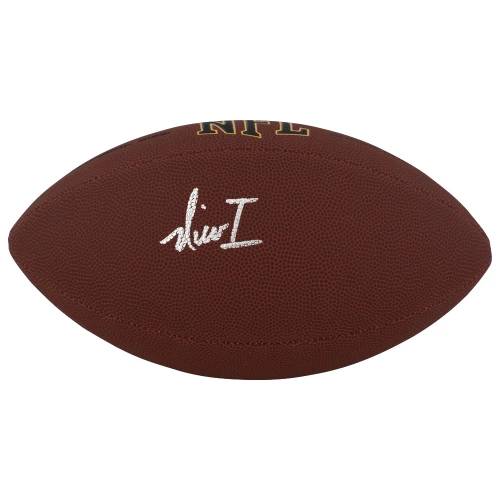 Nico Iamaleava Signed Wilson Super Grip Full Size NFL Football