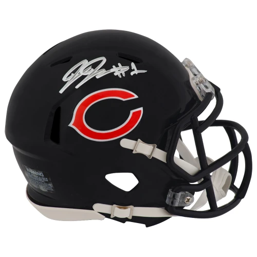 Jaylon Johnson Signed Chicago Bears Riddell Speed Mini Helmet