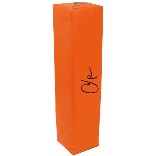 Chad Johnson Signed Orange Endzone Football Pylon