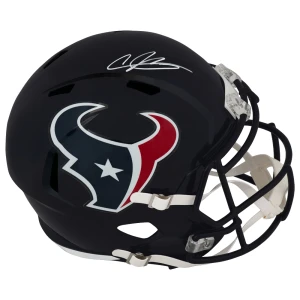 Andre Johnson Signed Houston Texans ECLIPSE Riddell Full Size Speed Replica Helmet