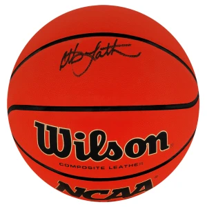 Christian Laettner  Signed Wilson NCAA Legends Full Size Basketball
