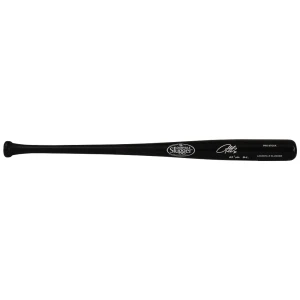 Derrek Lee Signed Louisville Slugger Black Pro Stock Baseball Bat w/05 NL BC