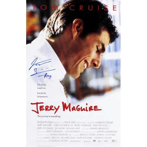 Jonathan Lipnicki Signed Jerry MaGuire 11x17 Movie Poster w/Ray