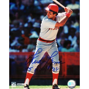 Fred Lynn Signed Boston Red Sox Batting 8x10 Photo w/75 MVP-ROY