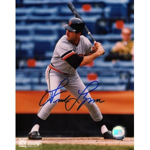 Fred Lynn Signed Detroit Tigers Batting 8x10 Photo