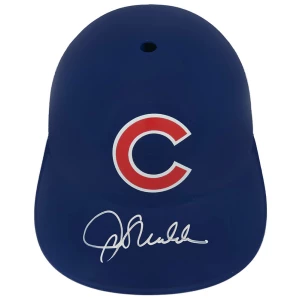 Joe Maddon Signed Chicago Cubs Souvenir Replica Batting Helmet