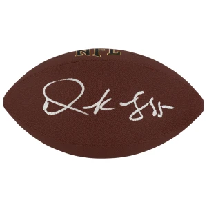 Derrick Mason Signed Wilson Super Grip Full Size NFL Football