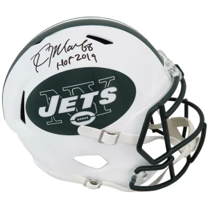 Kevin Mawae Signed New York Jets Riddell Full Size Speed Replica Helmet w/HOF 2019
