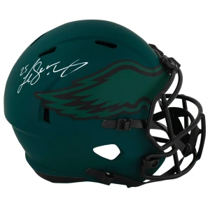 LeSean McCoy Signed Philadelphia Eagles RAVE Riddell Full Size Speed Replica Helmet