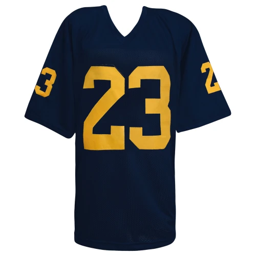 2023 Michigan Team Signed Navy Custom Jersey (J.J. (JJ) McCarthy + 10 Sigs) - (Beckett) - Image 2