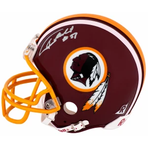 Rich Milot Signed Washington Throwback Riddell (VSR4) Mini Helmet