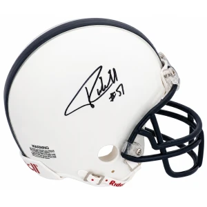 Rich Milot Signed Penn State Riddell (VSR4) Mini Helmet