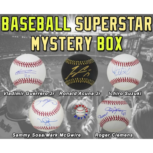 Schwartz Sports Baseball Superstar Signed Mystery Baseball - Series 16 (Limited to 75)
