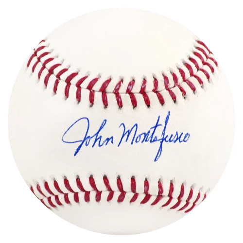 John Montefusco Signed Rawlings Official MLB Baseball