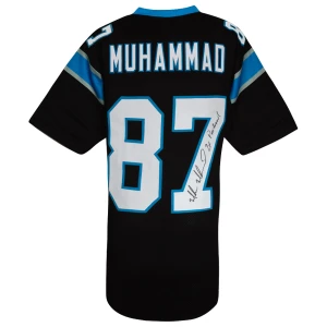 Muhsin Muhammad Signed Black Custom Football Jersey w/2x Pro Bowl