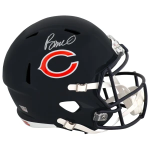 Rome Odunze Signed Chicago Bears Riddell Full Size Speed Replica Helmet - (Fanatics)