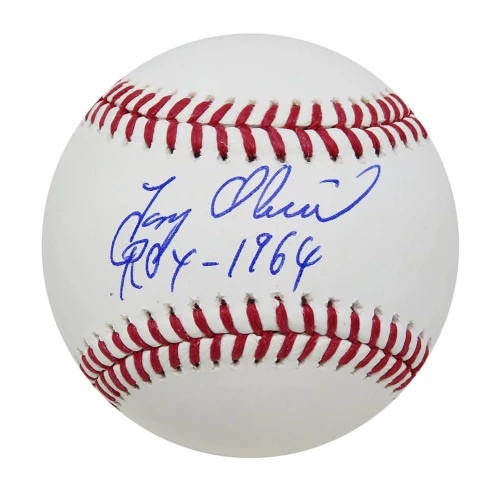 Tony Oliva Signed Rawlings Official MLB Baseball w/ROY 1964