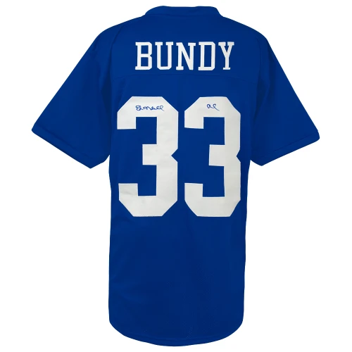 Ed O'Neill Signed Al Bundy #33 Polk High School Blue Football Jersey w/Al