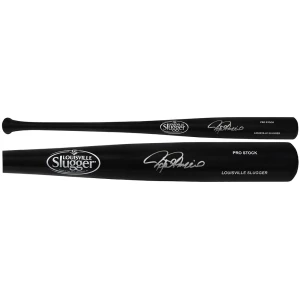 Rafael Palmeiro Signed Louisville Slugger Pro Stock Black Baseball Bat
