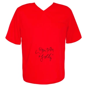 Lori Petty Signed Orange Prison Costume Shirt & Pants w/Lolly