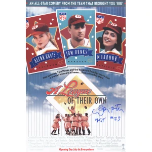 Lori Petty Signed A League Of Their Own 11x17 Movie Poster w/Kit