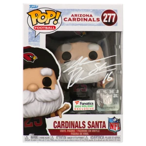 Jake Plummer Signed Arizona Cardinals Santa Funko Pop Doll #277 w/Snake