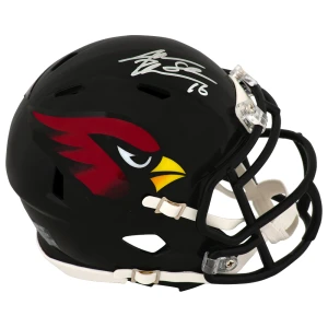 Jake Plummer Signed Arizona Cardinals 2022 Alternate Black Riddell Speed Mini Helmet w/Snake