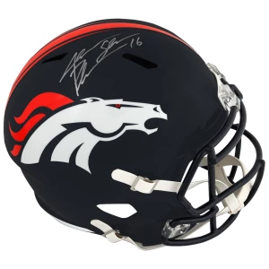 Jake Plummer Signed Denver Broncos Riddell Full Size Speed Replica Helmet w/Snake