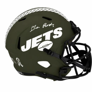 D'Angelo Ponds Signed New York Jets SALUTE Riddell Full Size Speed Replica Helmet