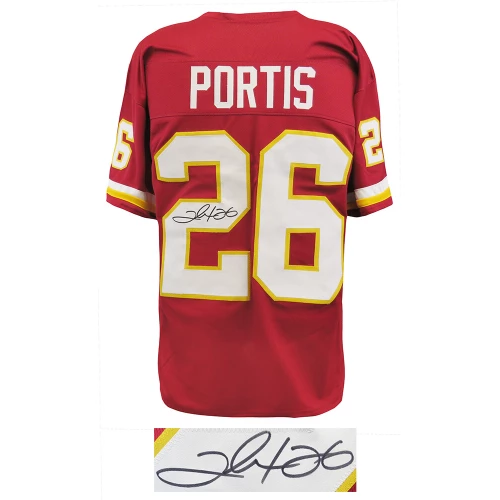 Clinton Portis Signed Red Throwback Custom Football Jersey