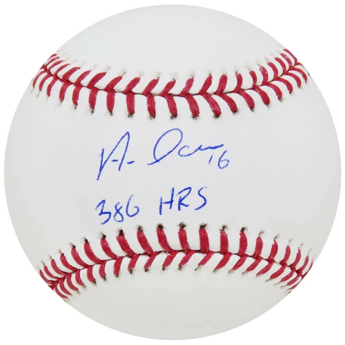 Aramis Ramirez Signed Rawlings Official MLB Baseball w/386 HR