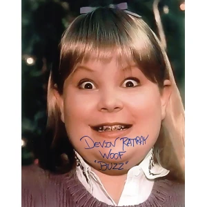 Devin Ratray Signed Home Alone Buzz's Girlfriend 11x14 Photo w/Woof, Buzz