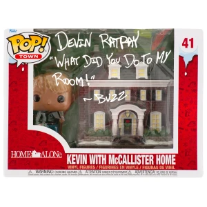Devin Ratray Signed Home Alone Kevin With McCallister Home Funko Pop #41 w/Quote