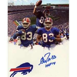 Andre Reed Signed Bills Multi-Image Collage 8x10 Photo w/HOF'14