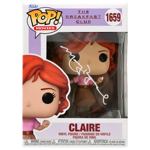 Molly Ringwald Signed The Breakfast Club Claire Funko Pop Doll #1659