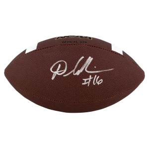 Denard Robinson Signed Wilson NCAA Composite Full Size Football