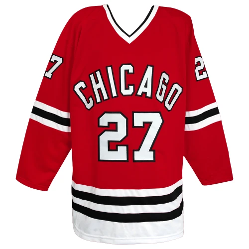 Jeremy Roenick Signed Red Custom Hockey Jersey w/HOF 2024 - Image 2