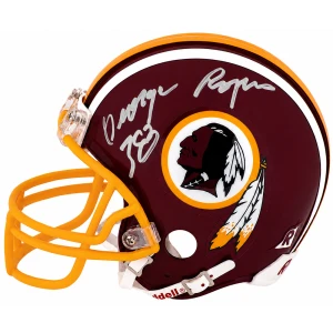 George Rogers Signed Washington Throwback Riddell (VSR4) Mini Helmet