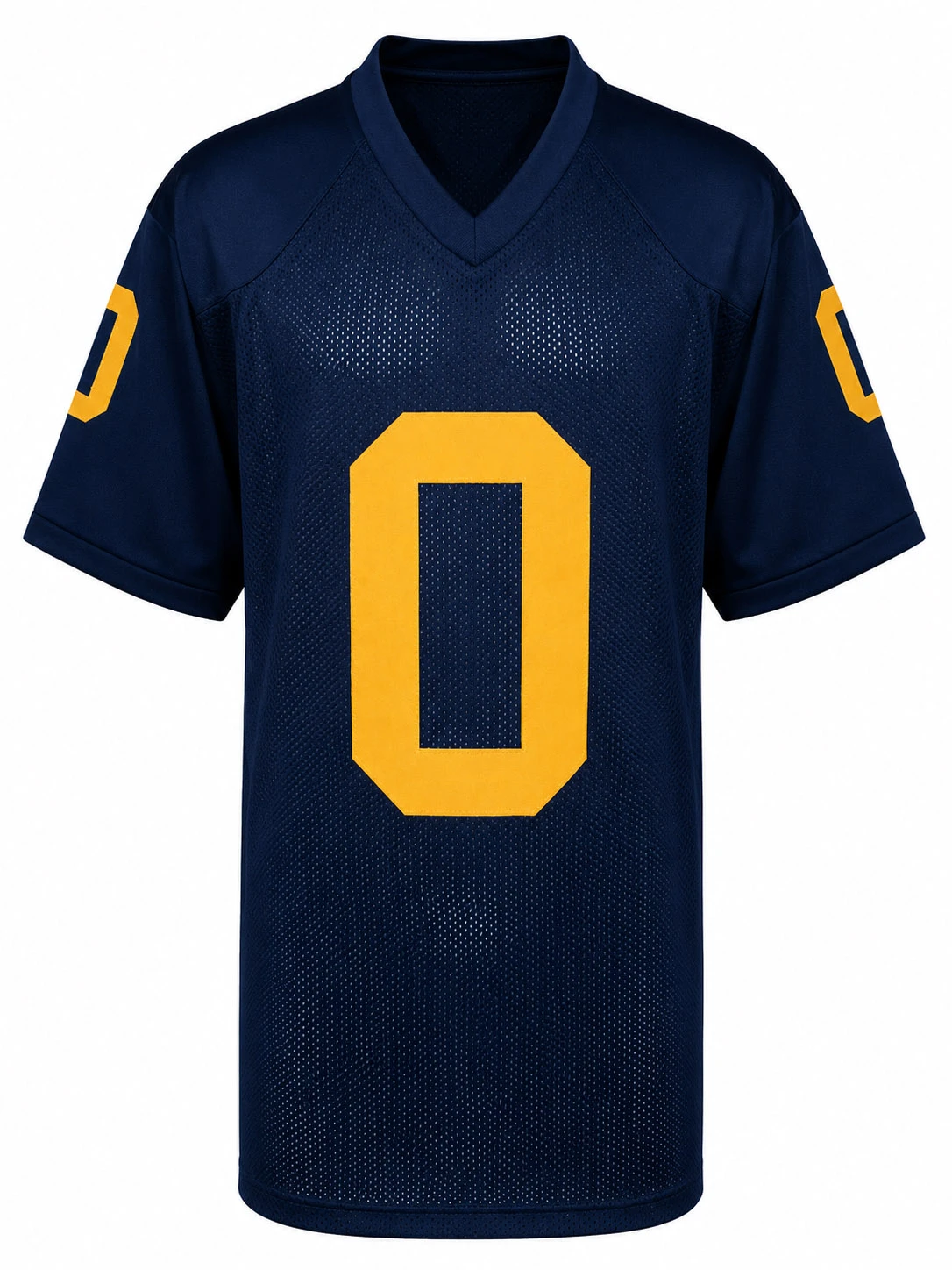 Mike Sainristil Signed Navy Custom College Football Jersey w/2023 National Champs - Image 2