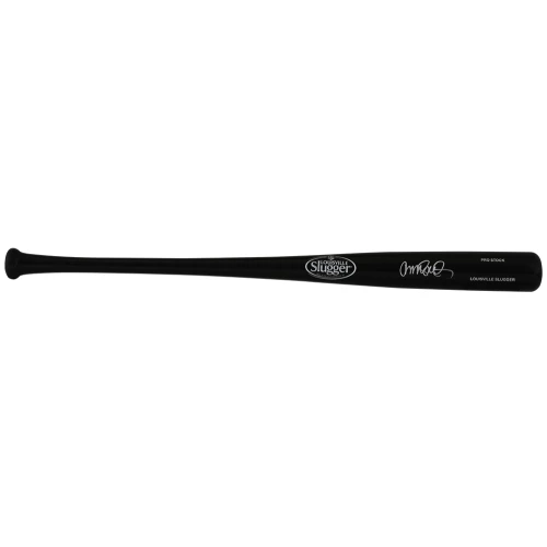 Ryne Sandberg Signed Louisville Slugger Pro Stock Black Baseball Bat