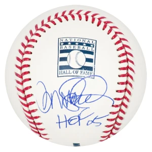 Ryne Sandberg Signed Rawlings Hall of Fame Logo Baseball w/HOF'05