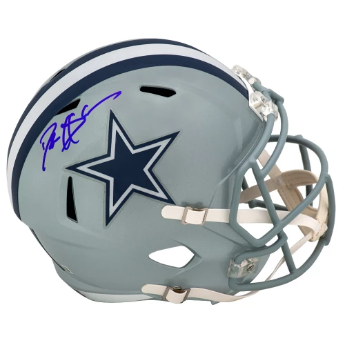 Deion Sanders Signed Dallas Cowboys Riddell Full Size Speed Replica Helmet - (Beckett)