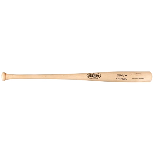 Steve Sax Signed Louisville Slugger Pro Stock Blonde Baseball Bat w/5x All Star