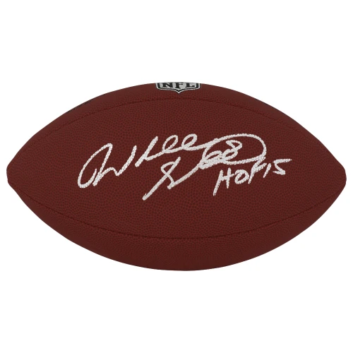 Will Shields Signed Wilson Limited Full Size NFL Football w/HOF'15