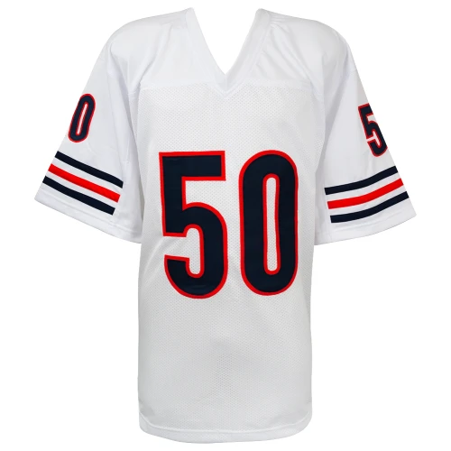 Mike Singletary Signed White Custom Football Jersey w/HOF'98 - Image 3